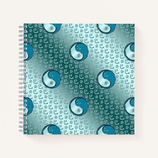 Carnet Année du Serpent d'Eau (Devant)