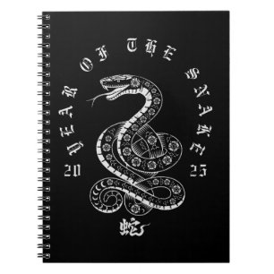 Carnet Année du serpent Nouvel An lunaire chinois 2025