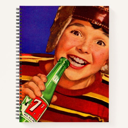 Carnet Années 1950 ‘77 soda ad (Devant)