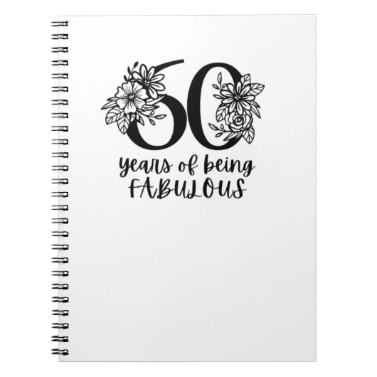 Carnet Anniversaire 60 ans (Devant)