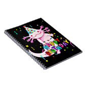 Carnet Anniversaire Axolotl (Côté Droit)