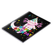 Carnet Anniversaire Axolotl (Côté gauche)