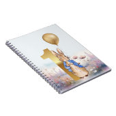 Carnet Anniversaire classique de lapin de premier (Côté Droit)