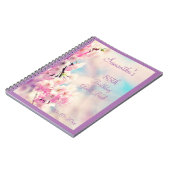 Carnet Anniversaire de belle fleur 85th (Côté gauche)