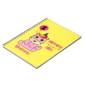 Carnet anniversaire de la fille de licorne (Côté gauche)