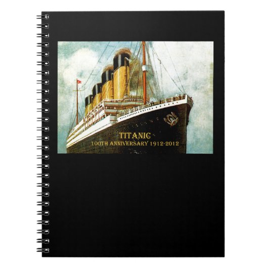 Carnet Anniversaire de RMS Titanic 100th (Devant)
