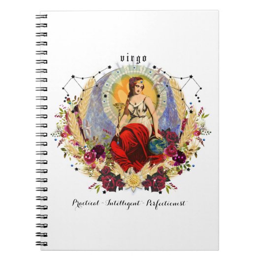Carnet Anniversaire de Virgo Zodiac (Devant)