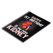 Carnet Anniversaire drôle de la transplantation rénale (Côté gauche)