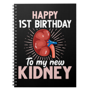Carnet Anniversaire drôle de la transplantation rénale
