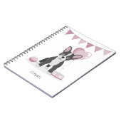 Carnet Anniversaire du Bulldog français (Côté gauche)