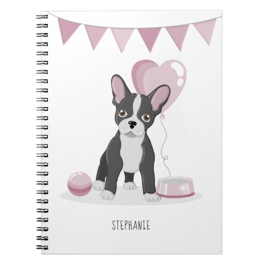 Carnet Anniversaire du Bulldog français (Devant)