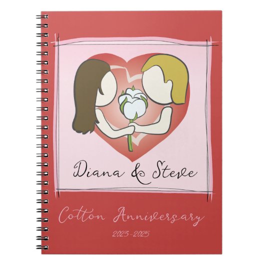 Carnet Anniversaire du coton (Devant)