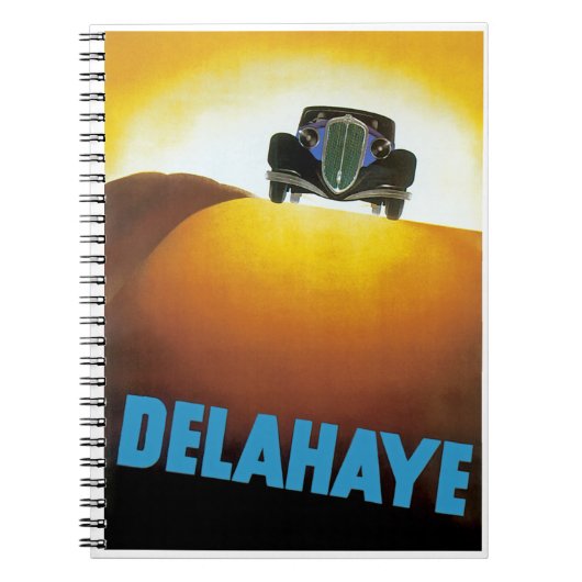 Carnet Annonce automobile Delahay (Devant)