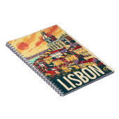 Carnet Annonce de voyage de Lisbonne (Côté Droit)