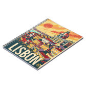 Carnet Annonce de voyage de Lisbonne (Côté gauche)