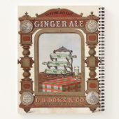 Carnet Annonce Vintage Pour Belfast Ginger Ale. 2 (Dos)