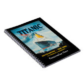 Carnet Annonce voyage Titanic RMS (Côté Droit)