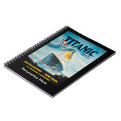 Carnet Annonce voyage Titanic RMS (Côté gauche)