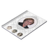 Carnet annonces de mémorial de photo de sénescence (Côté gauche)