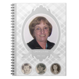 Carnet annonces de mémorial de photo de sénescence