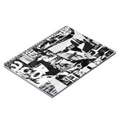 Carnet Annonces publicitaires de rue déchirées collage ba (Côté gauche)