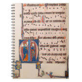 Carnet Annonciation Manuscrit lumineux médiéval (Devant)