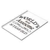 Carnet Ans les plus impressionnants du monde 30 (Côté gauche)