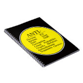 Carnet Anti- Notebook (Côté Droit)