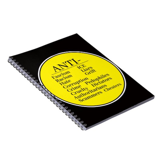 Carnet Anti- Notebook (Côté Droit)