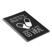 Carnet Antibiotiques Chercheur en sciences virales Pharma (Côté Droit)