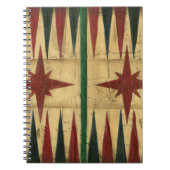 Carnet Antique Backgammon Game Board par Ethan Harper (Devant)