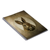 Carnet Antique Bunny Portrait (Côté Droit)