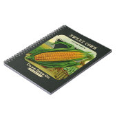 Carnet antique de blanc de paquet de la graine Co (Côté gauche)