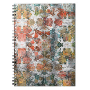 Carnet Antique Grunge Vintage Vieux tapis de laine artisa