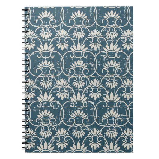 Carnet Antique Rétro sans charme rétro usé arrière - plan (Devant)