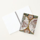 Carnet Antique vieille carte inspirée (12) (Intérieur)