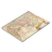 Carnet Antique vieille carte inspirée (6) (Côté gauche)