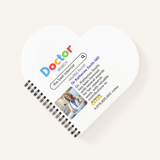 Carnet ANTISTRESS PHYSICIAN DOCTOR google INTERNIST (Devant)