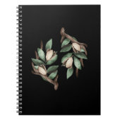 Carnet Antler avec branche verte (Devant)