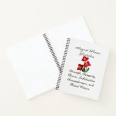 Carnet Août Mois de naissance Fleur Gladiolus Cadeau de n (Intérieur)