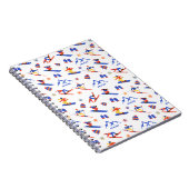 Carnet Apache Nouveau Mexique Motif de snowboard de monta (Côté Droit)