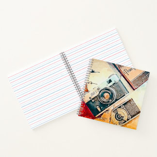 Carnet Appareil photo vintage
