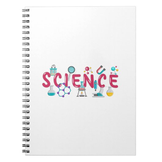 Carnet Appareils de laboratoire scientifique (Devant)