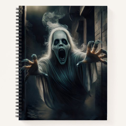 Carnet Apparition d'un fantôme. (Devant)
