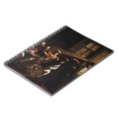 Carnet Appel De Saint Matthieu Par Caravaggio (Côté gauche)