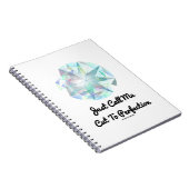 Carnet Appelez-Moi Juste Coupé À Perfection Diamant (Côté Droit)