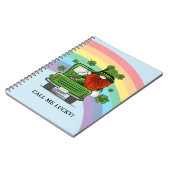 Carnet Appelle-moi Lucky Irish Gnome (Côté gauche)