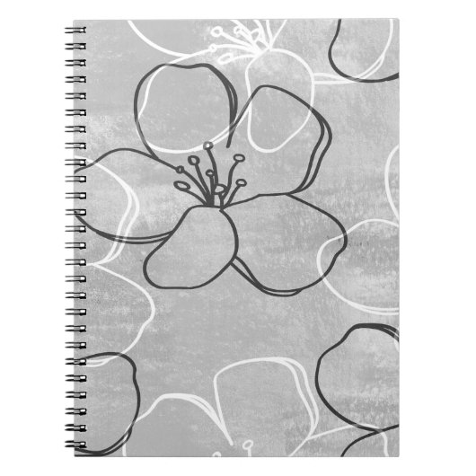 Carnet Apple Blossom Dream : Ornement Abstrait (Devant)