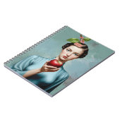 Carnet Apple Lady Portrait It's A Beautiful Life Notebook (Côté gauche)