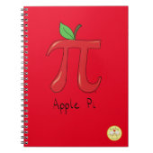 Carnet Apple Pi Day Enseignant Math Funny (Devant)